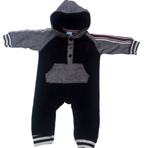 U.S. Polo Assn Stripe Sweatersuit Hoodie
